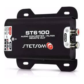 Conversor adaptador de fios st6100 para rca stetsom st6100