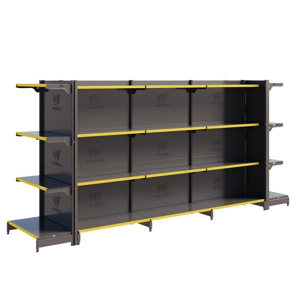 Gôndola Fit 40 Centro 2 Pontas 1 Inicial E 2 Continuações 1,37 m Amapá