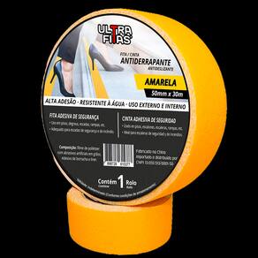 Fita Antiderrapante 50 mm X 30 Metros - Amarela