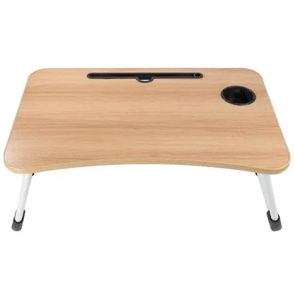 Mesa suporte para notebook mdf multiuso dobrável cama sofá
