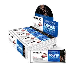 Barra proteína max titanium power protein bar cx 12 un x 41g