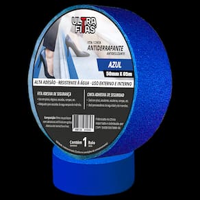 Fita Antiderrapante 50 mm X 05 Metros - Azul