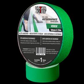Fita Antiderrapante 50 mm X 20 Metros - Verde