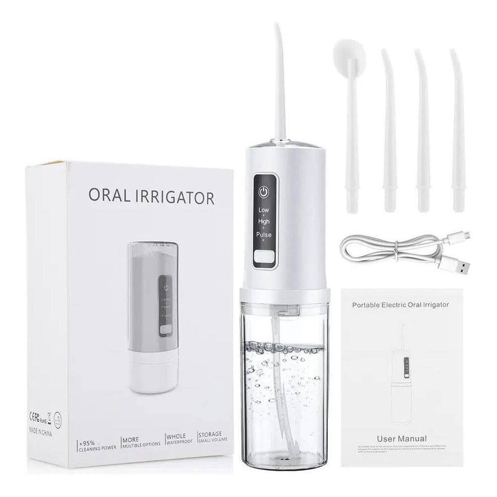 Irrigador Oral Elétrico Tártaro Limpador Dental E Bucal