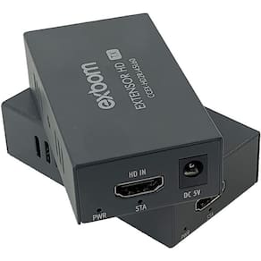 Extensor hdmi 60metros 3d cat5/cat6 via cabo rede rj45 1080p