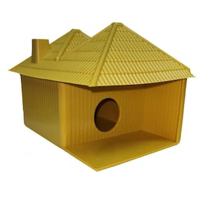 Casa de passarinho minha casa meu ninho amarelo