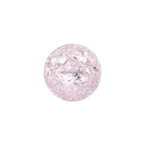 Bola bolinha  vidro cristal giratória fonte água 5cm