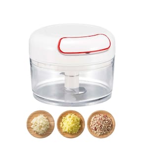 Processador Triturador Manual Alho Cebola Vinagrete 200Ml