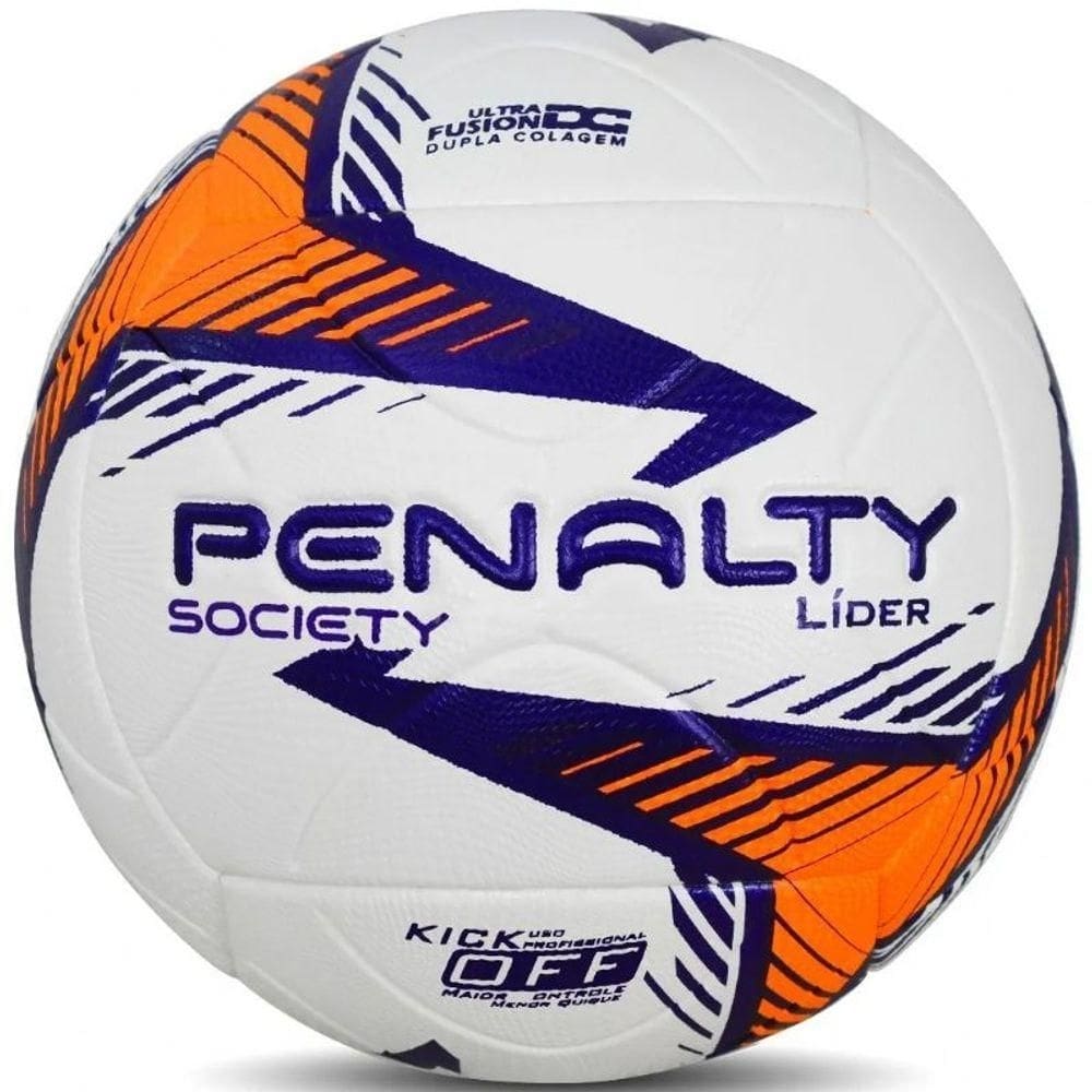 Bola Penalty Futebol De Campo Lider N4 Xxvi - Ref 5213051641 Tamanho 4 Cor Branco