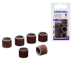 Tubo de lixa 1/2 6 un g60 para micro retíficas 408 dremel
