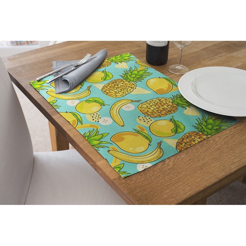 Jogo Americano Retangular 4 Lugares - Mesa Posta G00027