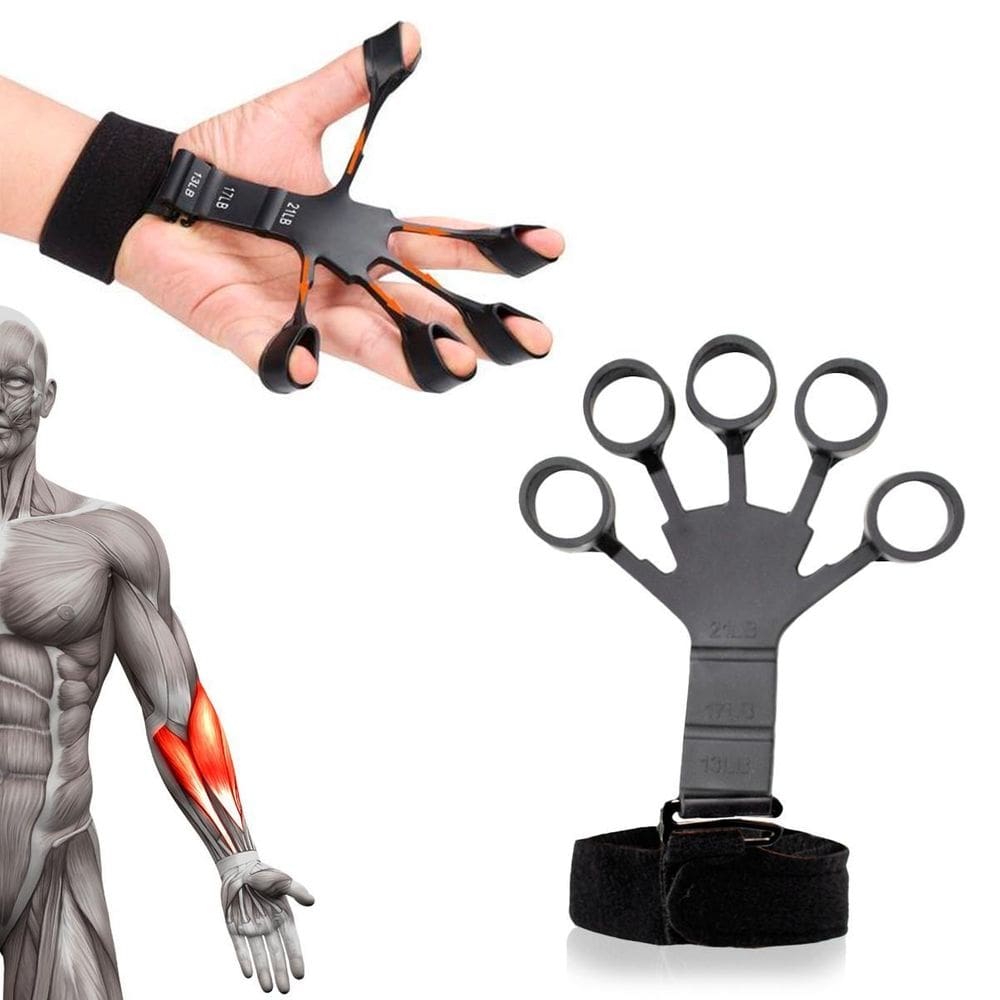 Elástico extensor dedo - exercício yoga alongar