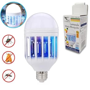 Lâmpada led 60w mata mosquito insetos pernilongo moscas