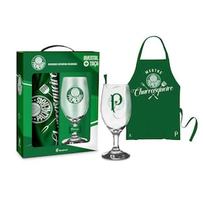 Kit presente taça 330ml com avental - time