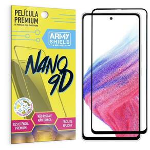 Película samsung a53 premium nano 9d - armyshield