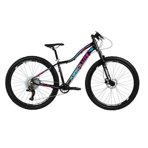 Bicicleta Aro 29 Absolute Hera Feminina 12v Garfo Trava No Guidão 1x12 Preto 17
