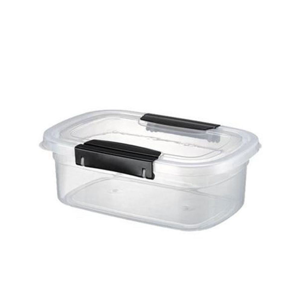 Pote alimentos ultraforte travas 4 litros 30x20x11 cm 216