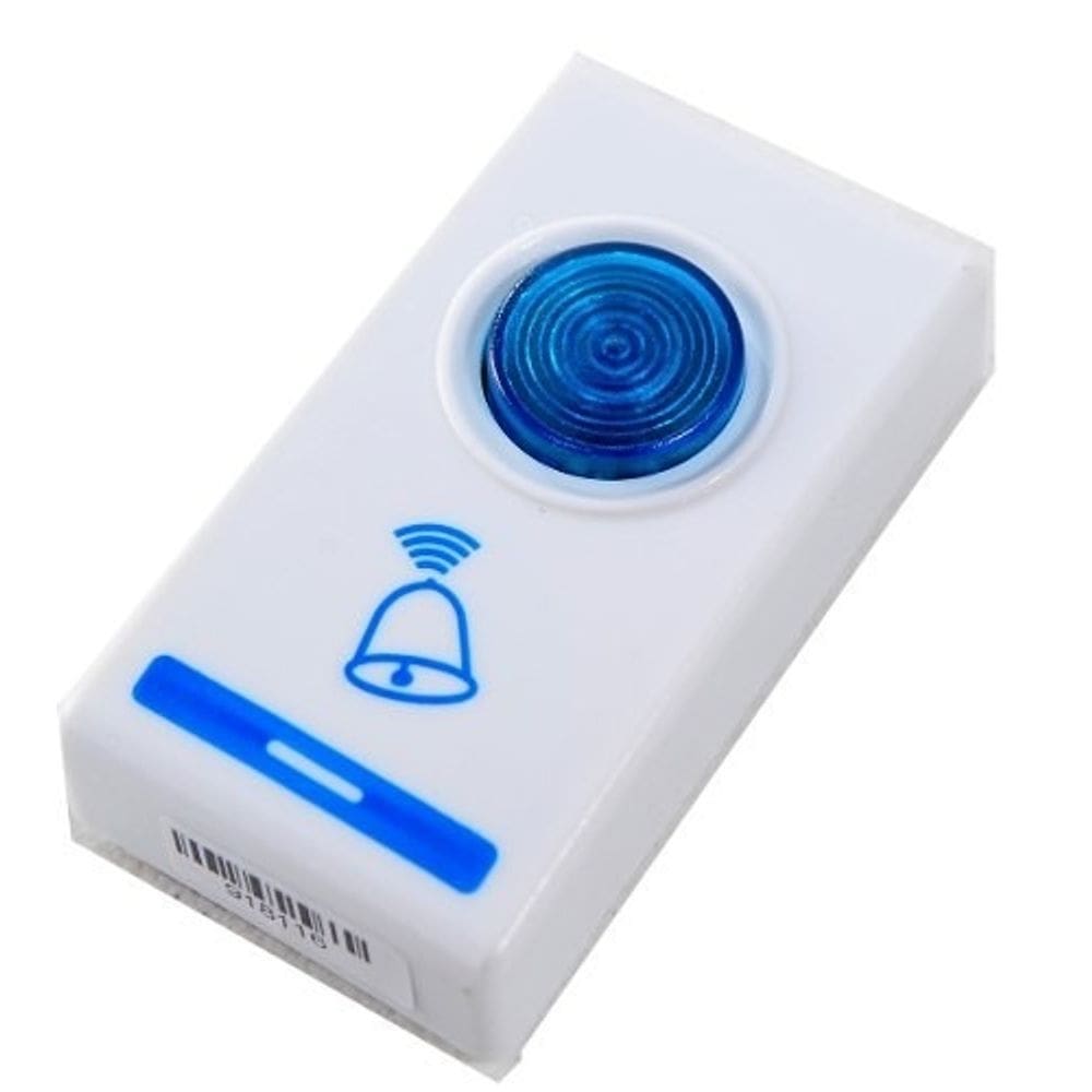 Campainha sem fio wireless com 2  100m de alcance e 3