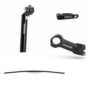 Kit Bicicleta Guidão Mesa Canote Abraçadeira X-Time Xt-28