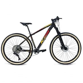 Bicicleta Aro 29 Ksw Xlt 12v Garfo Com Trava 11-50 Preto-vermelho-amarelo 21
