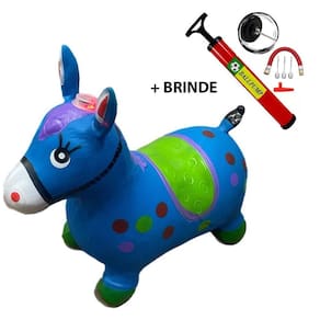 Cavalinho upa upa inflavel pocoto brinquedo + bomba