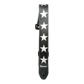 Correia basso guitarra, violão sf 01 estrela preto
