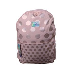 Molchila Juvenil Rosa C- Bolinhas Prata - Up4you