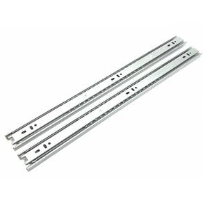 Corrediça telescópica trilho para gaveta 37 kg 35 cm hardt