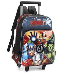 Mochila De Carrinho Avengrs Preto Luxcel Ic39766ag0600un