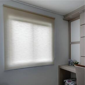 Persiana Rolo Translucido Bege - 1,30m x 1,60m