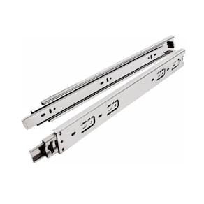 Corrediça gaveta trilho zincada telescópica 30 x 250mm rayco