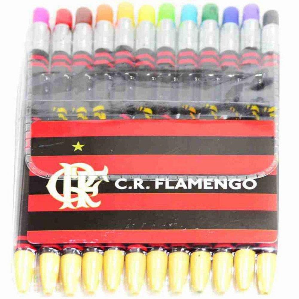 Jogo com 12 lapiseiras de cor -