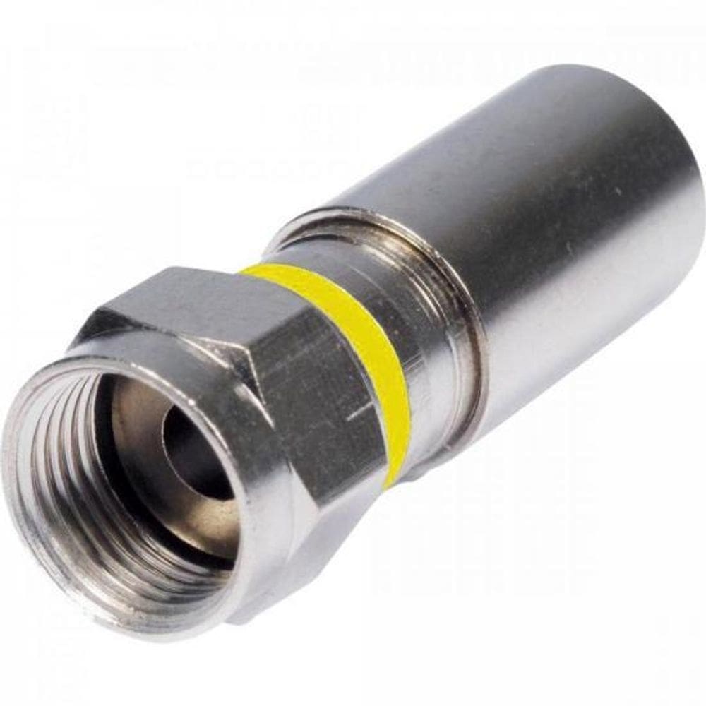 Conector F de Compressão RG6 CFMP0002 STORM - PCT / 100 [F002]