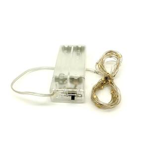 Cordão de cobre luz de fada 2 metros 20 leds