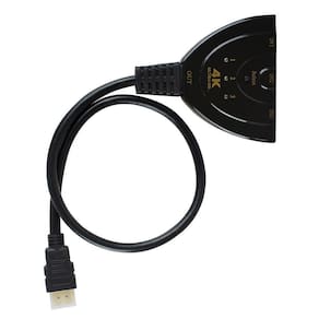 Chave Seletora Hdmi 3 Entradas 1 Saida Versao 1.4 Evus C-079