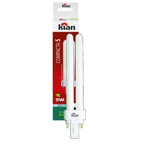 Kit 8 Lampada Compacta S Luminaria Pelicano 9W 2 Pinos Kian