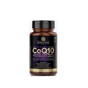Coq10 + Ômega 3Tg + Vitamina E 60 Caps Essential Nutrition