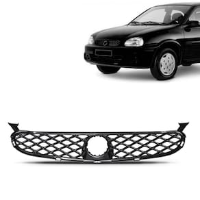 Grade radiador corsa 2000 2001 2002 preta colmeia novo