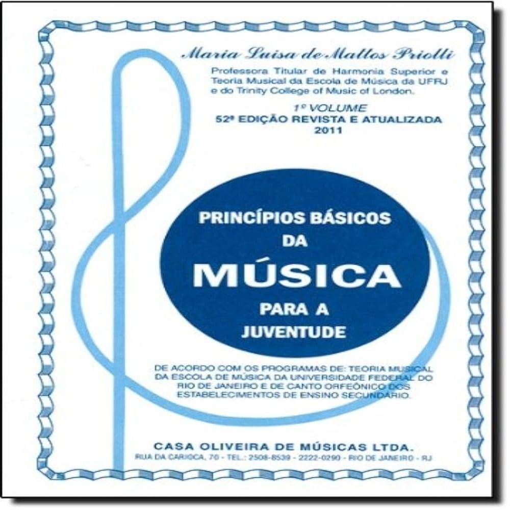 Principios Basicos Da Musica Para Juventude Vol. 1