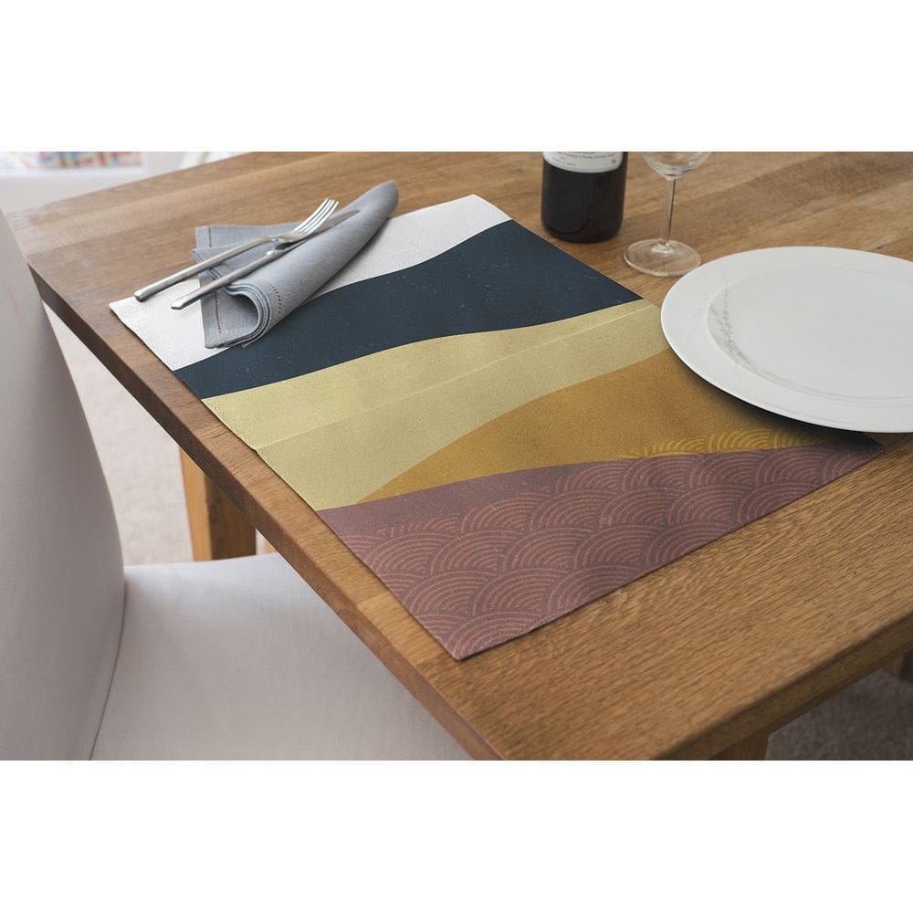 Jogo Americano Retangular 4 Lugares - Mesa Posta G00053