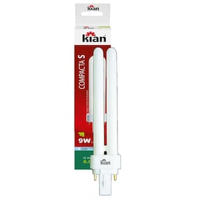 Kit 2 Lampada Compacta S Luminaria Pelicano 9W 2 Pinos Kian