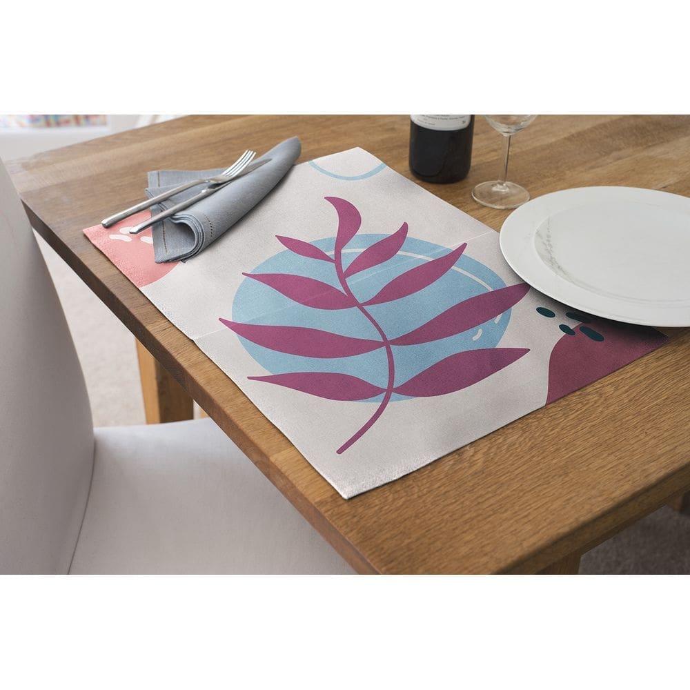 Jogo Americano Retangular 4 Lugares - Mesa Posta G00064