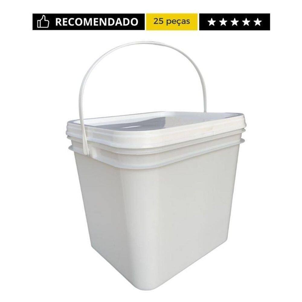 Baldep comércio ambulante de 3.6l alça plast 25un