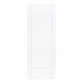 Folha de Porta Maciça 210x82cm Eucalipto Pm95 Clean Cruzeiro Portas Fundo Primer Branco