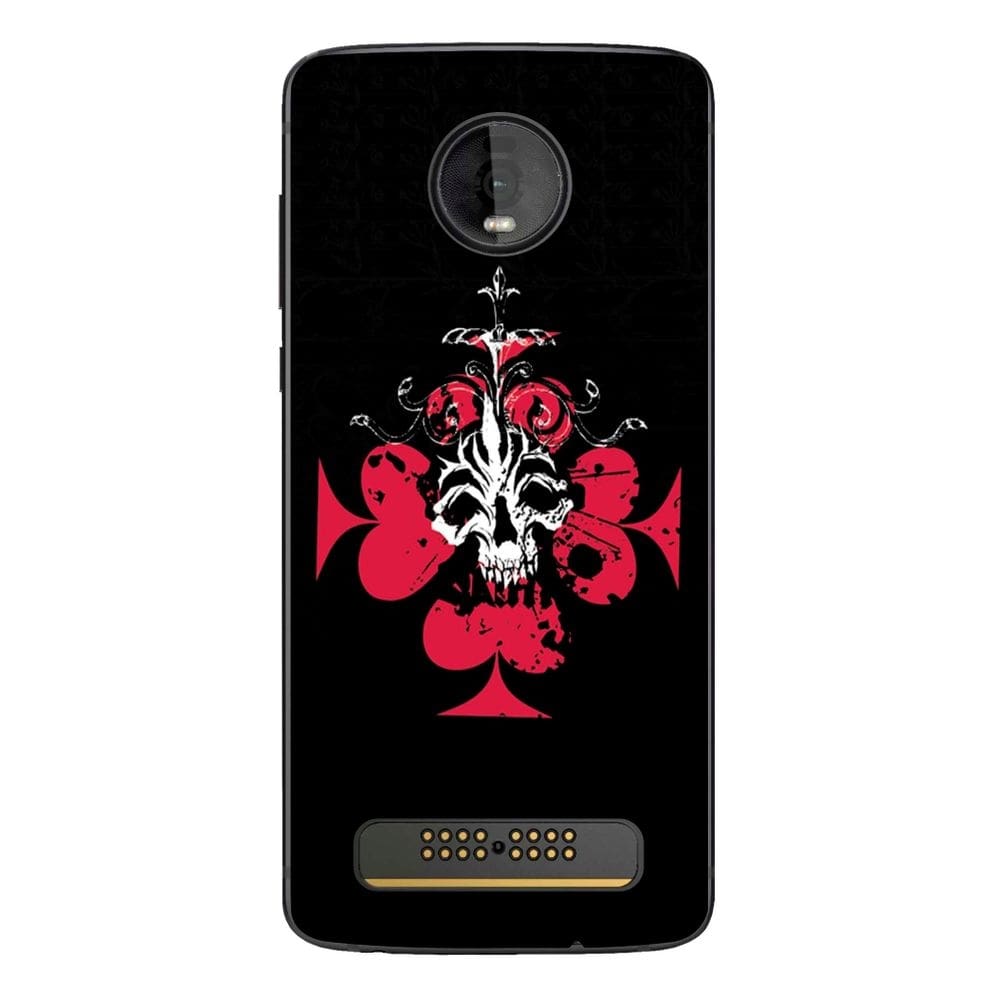 Capa Adesivo Skin008 Verso Para Motorola Moto Z4 (2019)