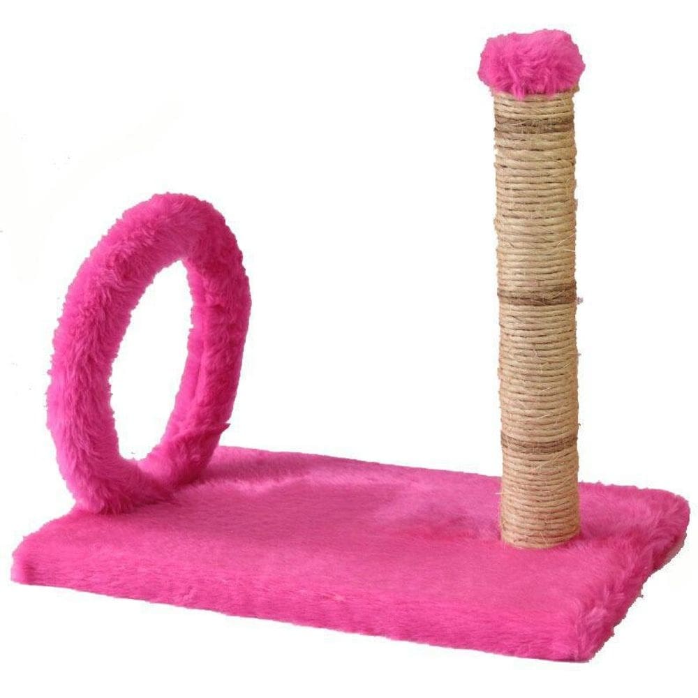 Arranhador com arco rosa pink