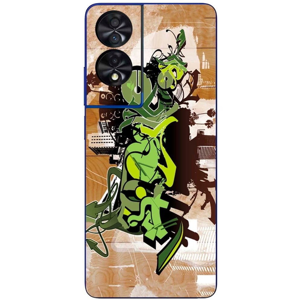 Capa Adesivo Skin072 Verso Para TCL 40 NxtPaper (2023)