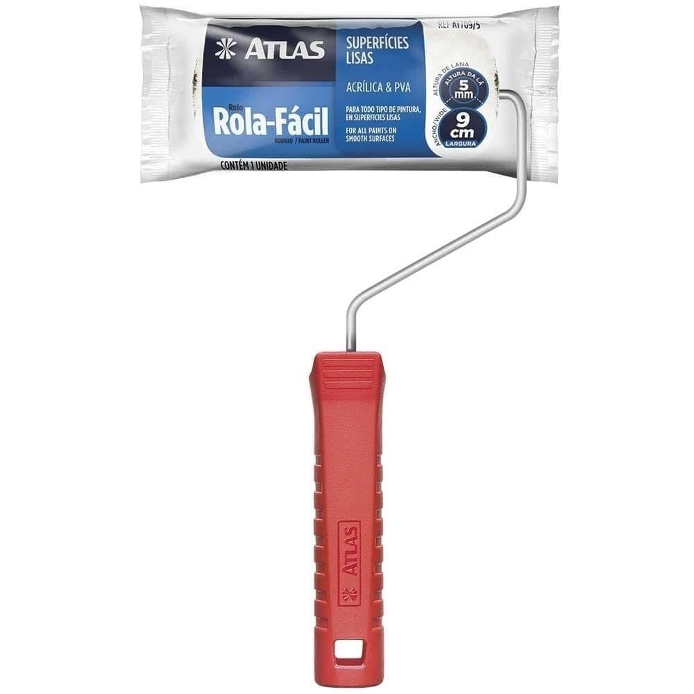 Rolo Lã Sintético Rola Fácil 709/5 9cm - Atlas