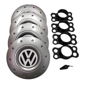 Calotas miollo vw saveiro aro 15 2016/2019 amarok prata