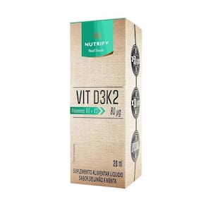 Vitamina D3K2 Em Gotas - Nutrify 20Ml